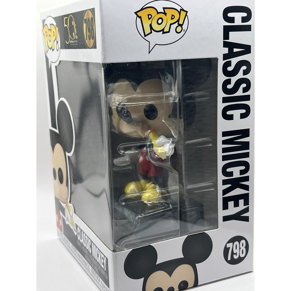Classic Mickey Mouse Disney 50th Anniversary Funko Pop #798 Preserving The Magic - Picture 4 of 10